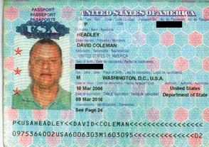 Den amerikanske terrorist David Headley stod i 2008 bag et omfattende terrorangreb mod den indiske storby Mumbai. Han havde planlagt et lignende angreb mod Jyllands-Posten i Danmark, men inden han kunne føre det ud i livet, blev han anholdt i Chicago. Foto: Bevismateriale fra den amerikanske retssag mod David Headley